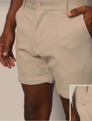 Short canelado